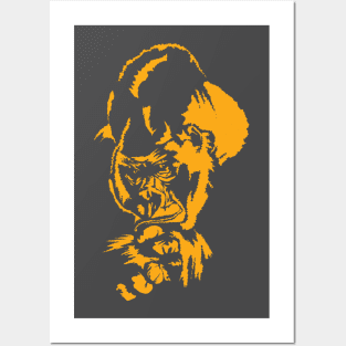 Original Thinker - orange Posters and Art